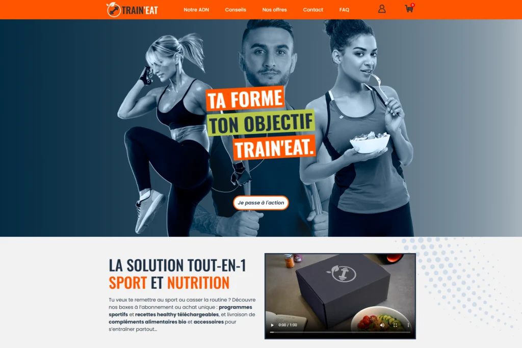 image projet train'eat